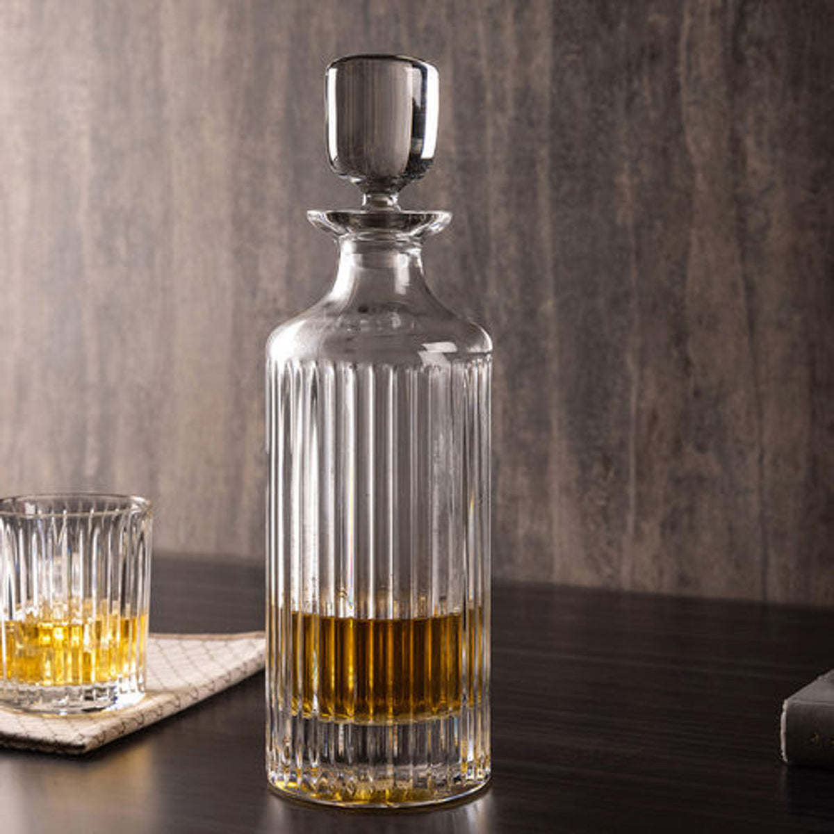 Bohemia Crystal Whiskey Decanter Set