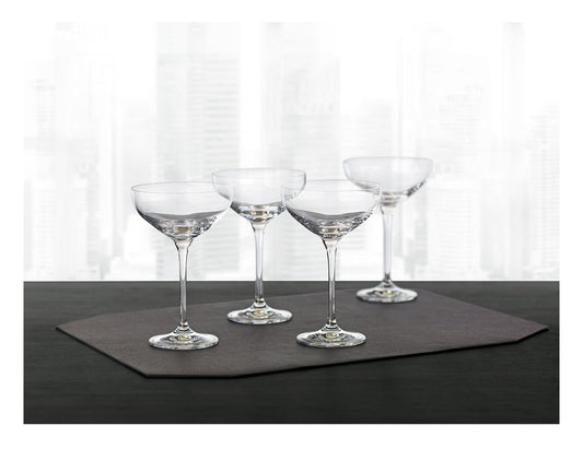 Hotel collection Set of 4 Coupe Glasses