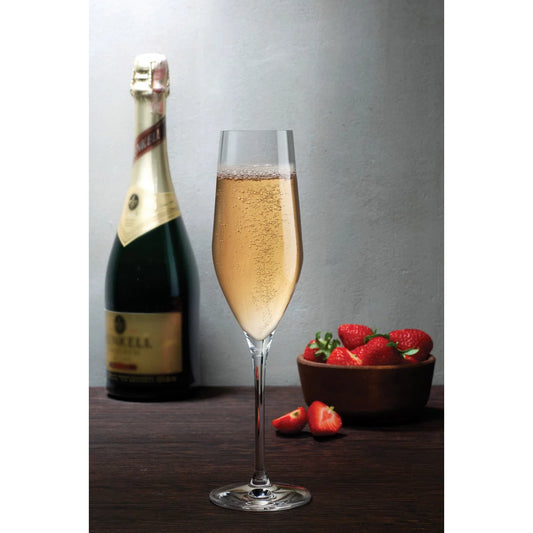 Vinifera Set of 2 Champagne Glasses
