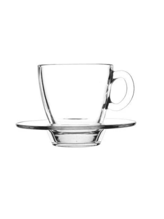 Pasabahce – Aqua Cup & Saucer