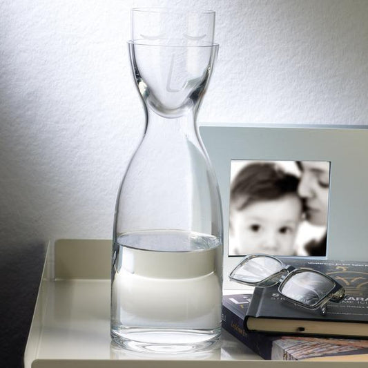 Mr. & Mrs. Night Water Set Tall - Clear