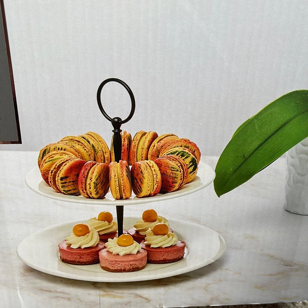 Tahari Two Tier cake stand
