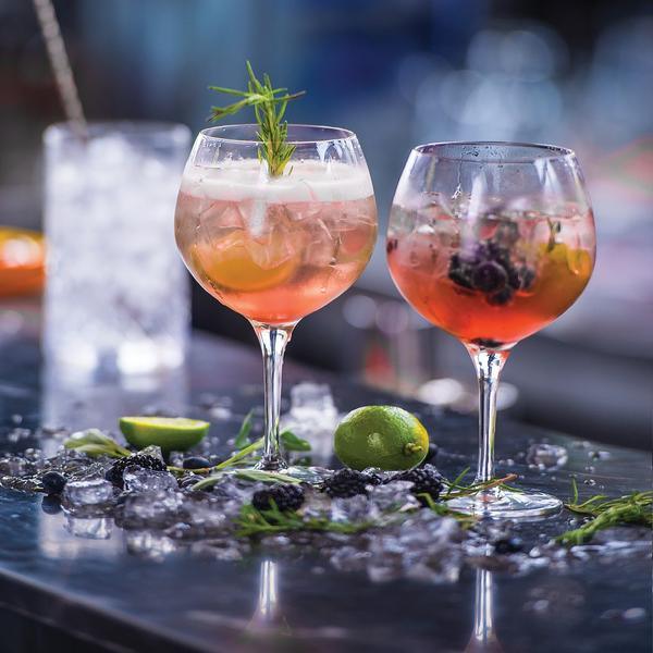 2 Gin Tonic Glasses | glass cup