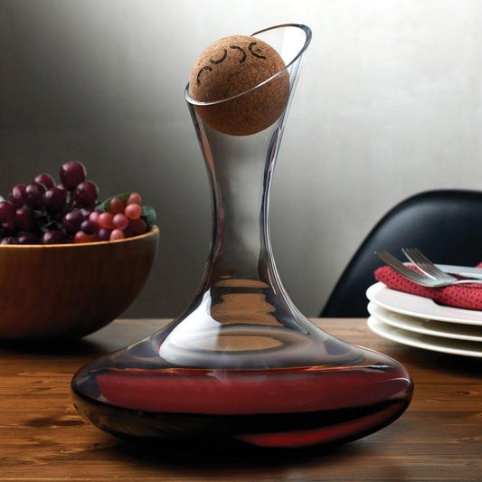 Oxygen Wine Decanter with Cork Stopper