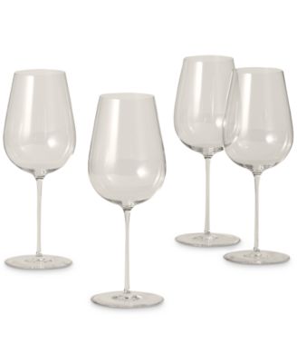 Lenox Tuscany Victoria James Signature Series Cool-Region Wine Glasses Set of 4