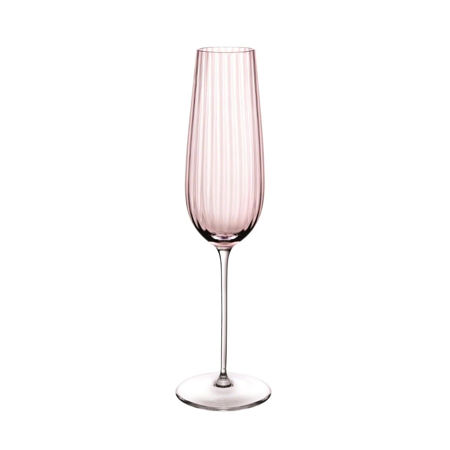 Round Up Dusty Rose Set of 2 Champagne flute