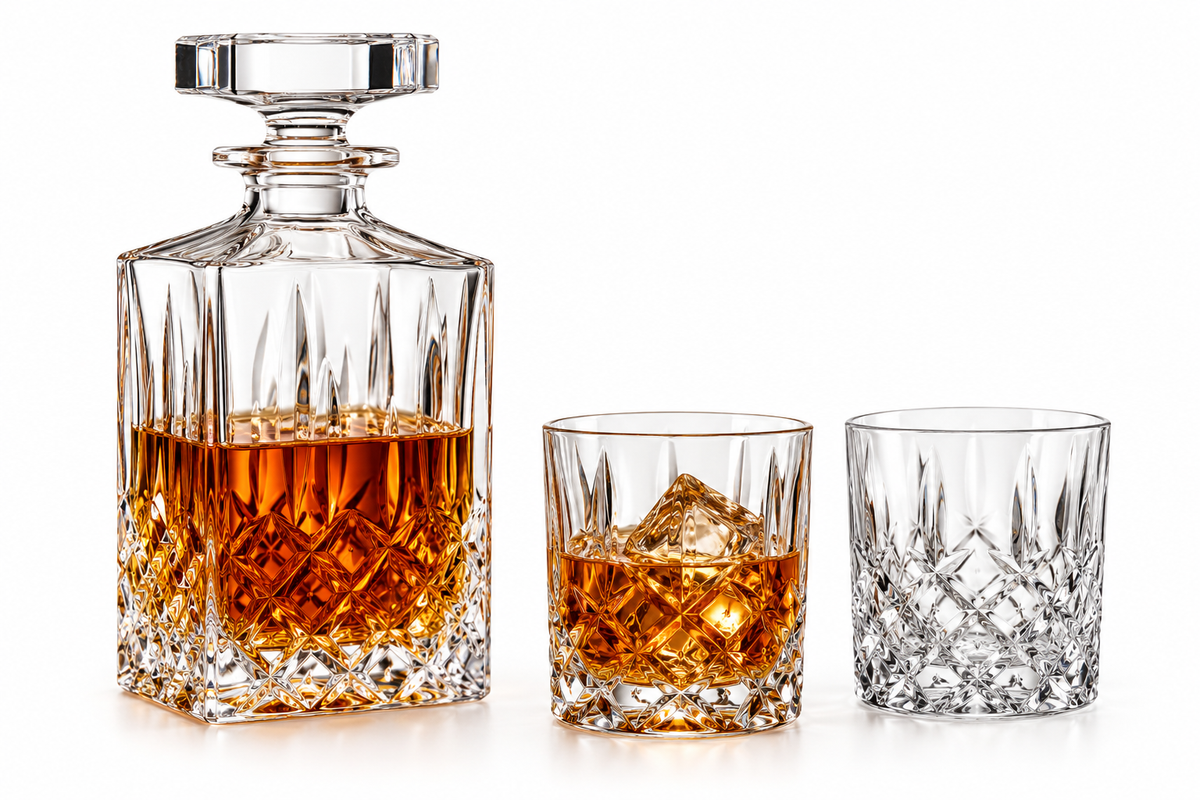 Waterford Marquis Markham Double Old Fashioned Decanter Set