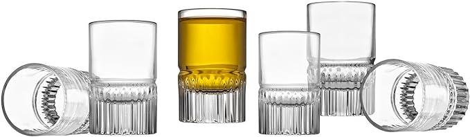Crystal Shot Glasses (Set of 6)