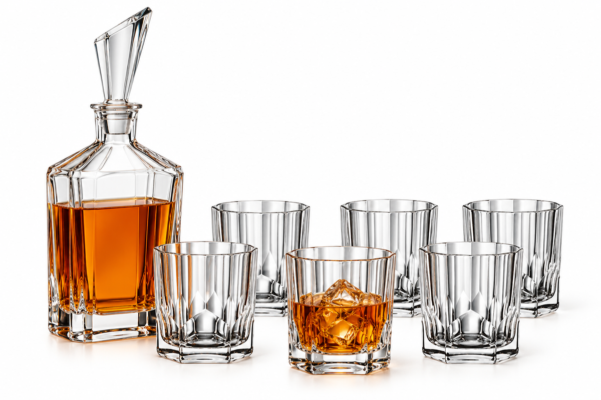 Nachtmann Aspen 7 Piece Decanter & Tumbler Set