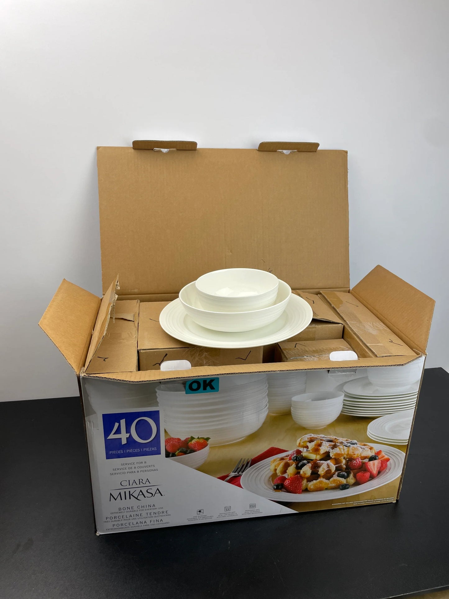 Mikasa 40-piece Bone China Dinnerware Set