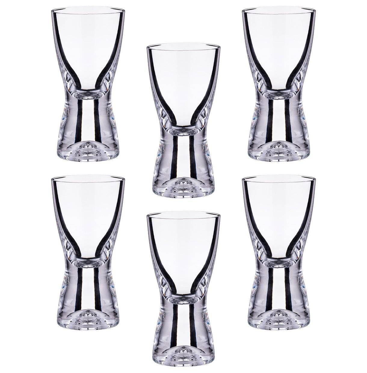 Crystalex Samba Shot Glass Set 6-Piece 70 ml