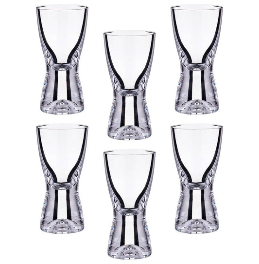 Crystalex Samba Shot Glass Set 6-Piece 70 ml