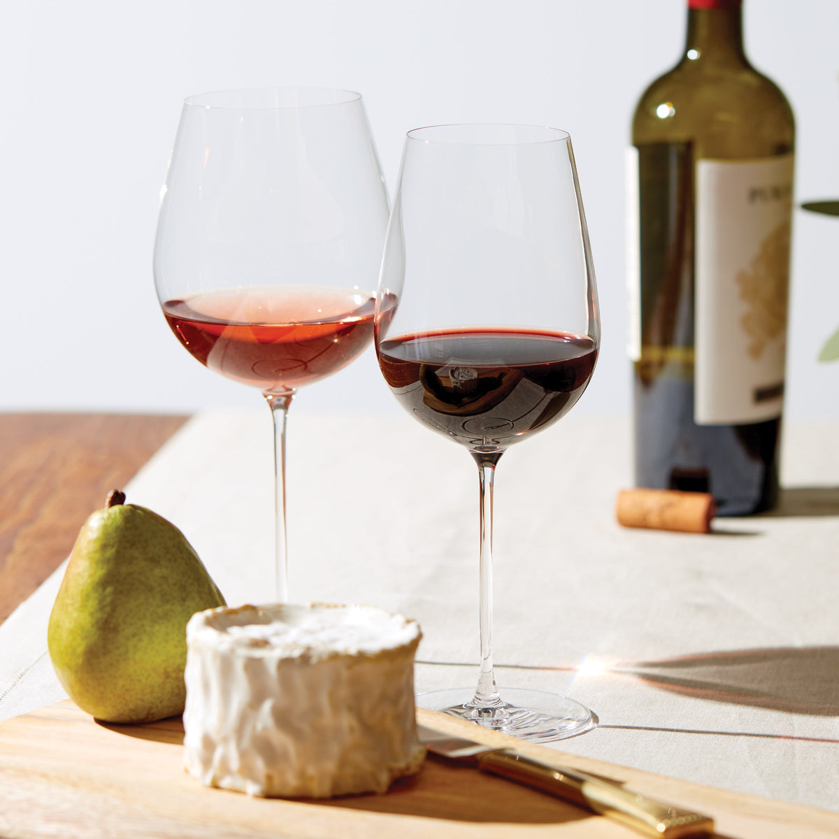 Lenox Tuscany Victoria James Signature Series Cool-Region Wine Glasses Set of 2