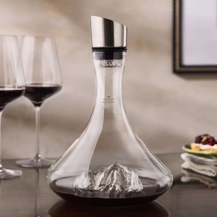Alaskan Maker Mont Blanc Topographic Decanter