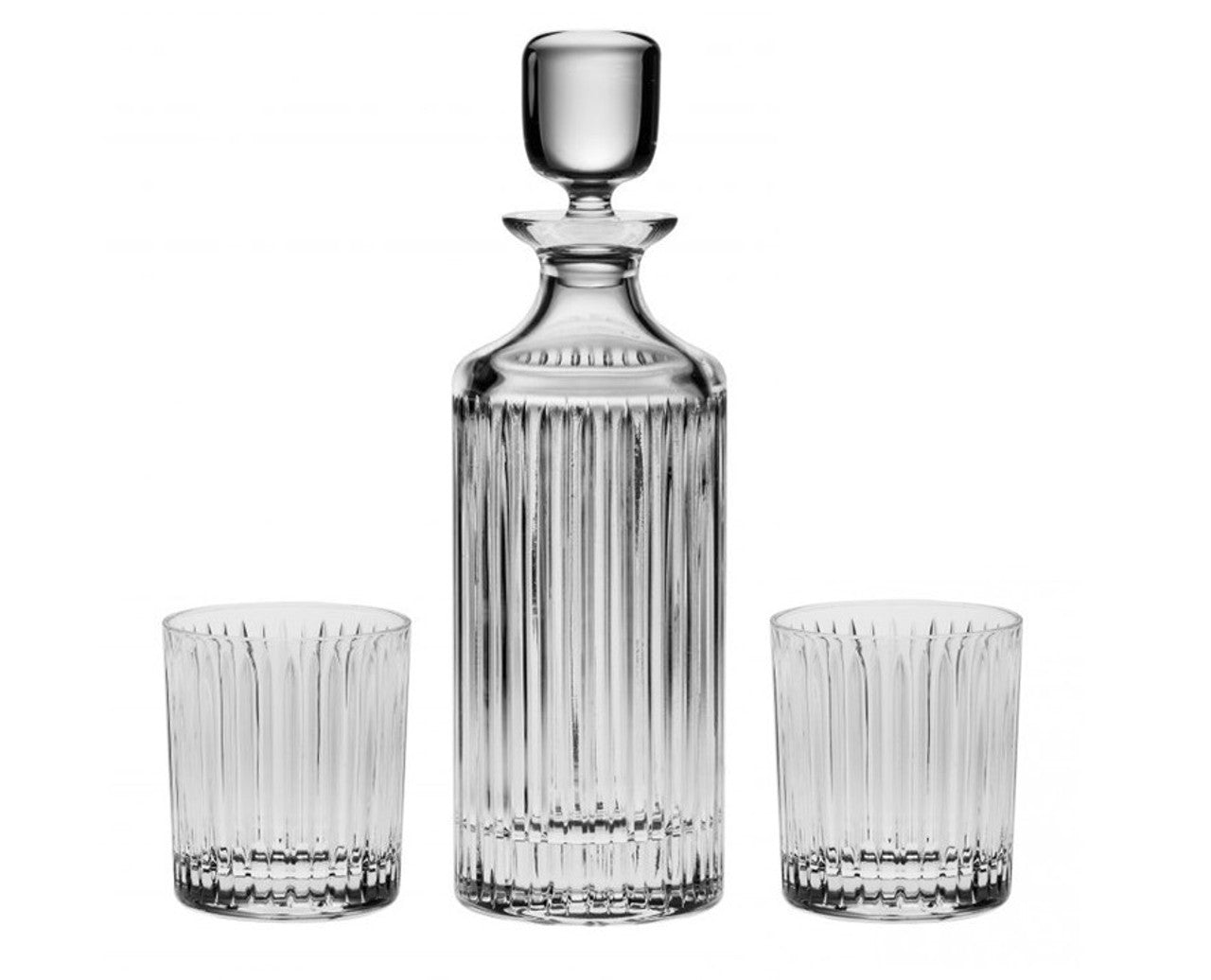 Bohemia Crystal Whiskey Decanter Set