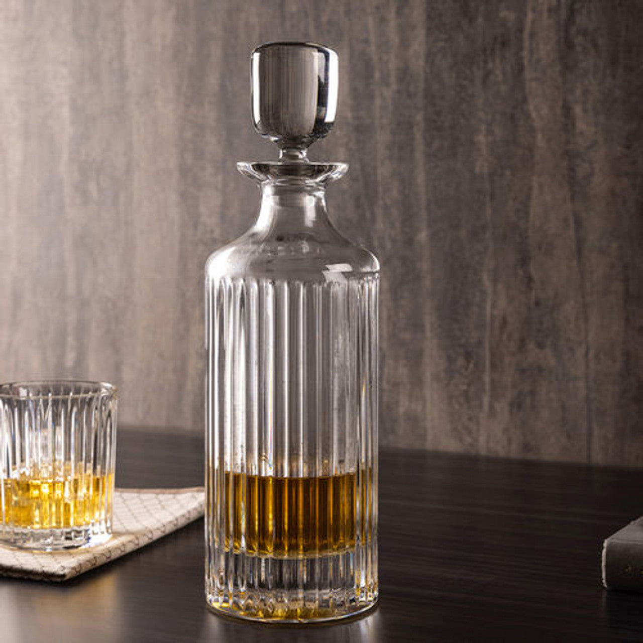Bohemia Crystal Whiskey Decanter Set