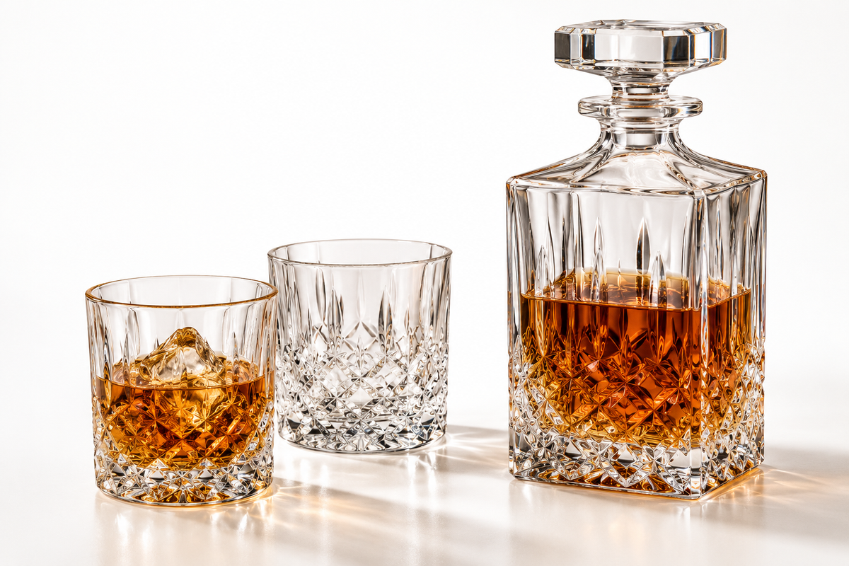 Waterford Marquis Markham Double Old Fashioned Decanter Set