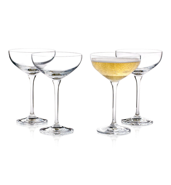 Hotel collection Set of 4 Coupe Glasses