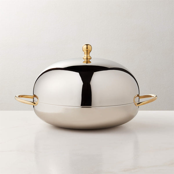 Afton Stainless Steel Serving Dish