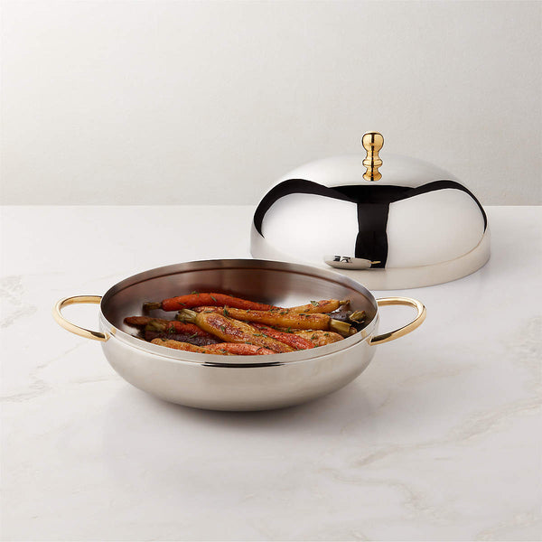 Afton Stainless Steel Serving Dish