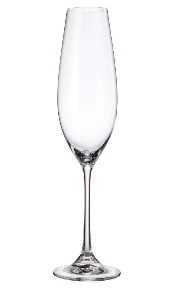 Crystal Bohemia Columba Champagne Flute