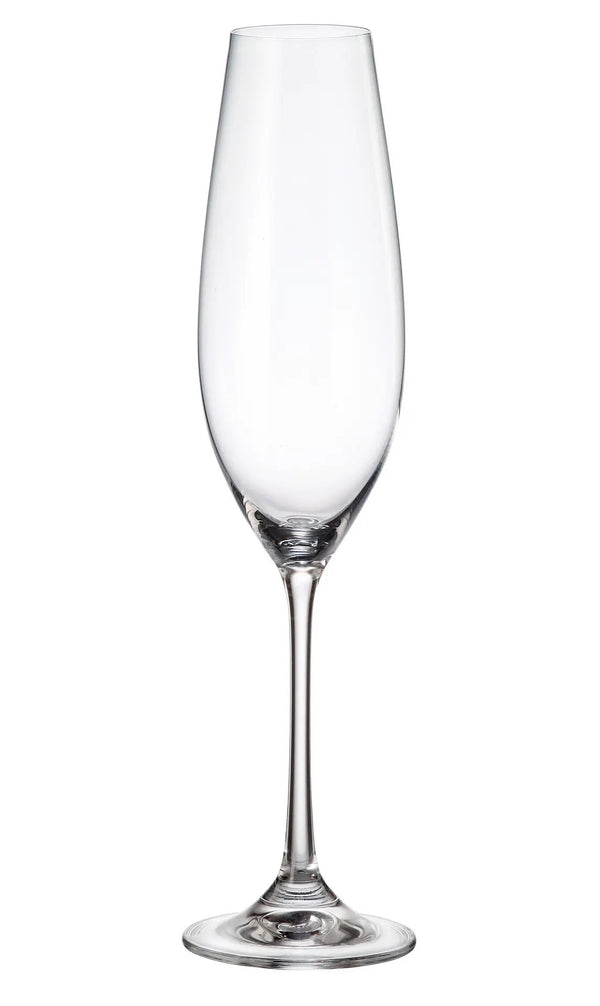 Crystal Bohemia Columba Champagne Flute