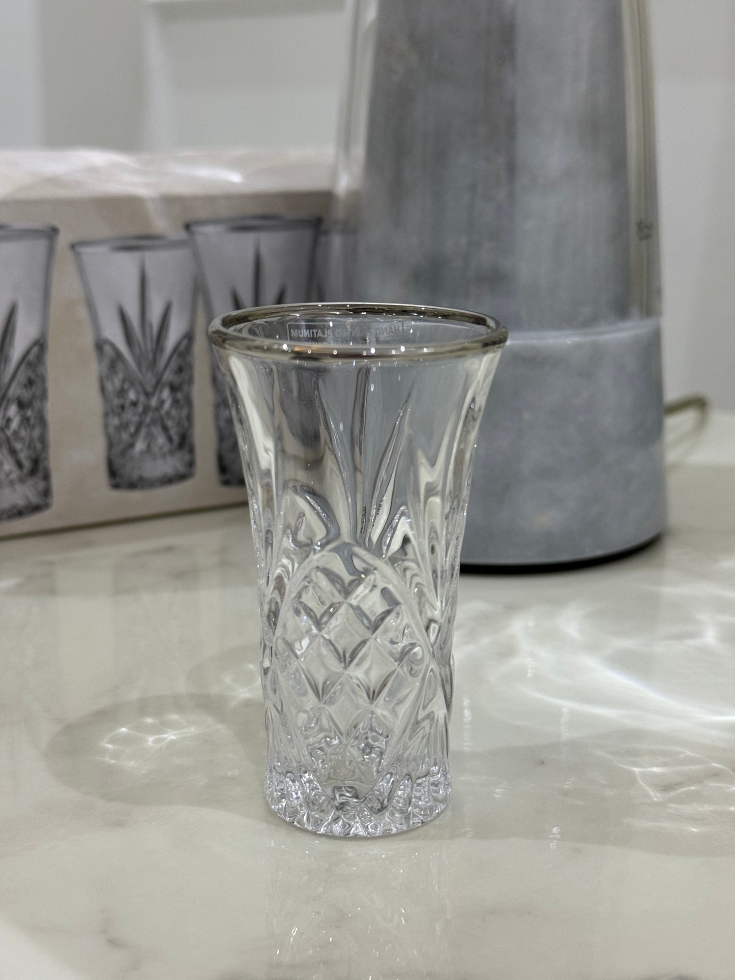 Crystal Shot Glasses (Set of 6)