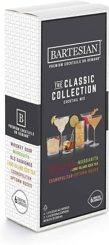 Bartesian cocktail Mixer capsules,