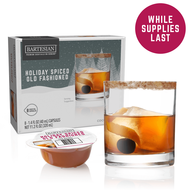 Bartesian cocktail Mixer capsules,