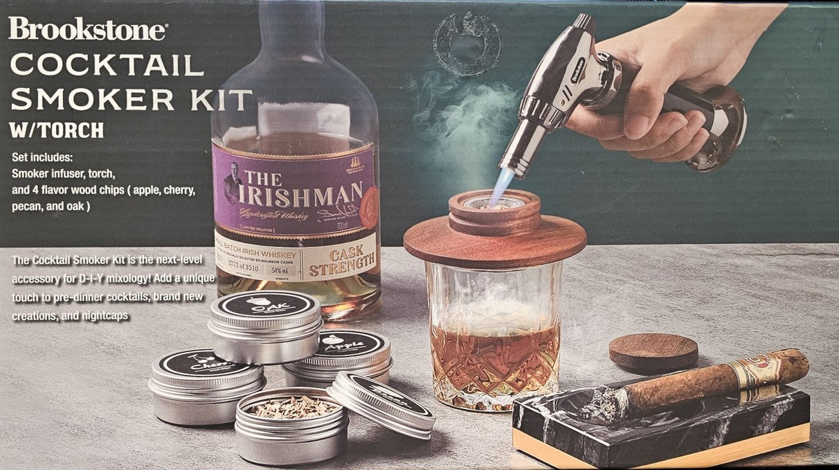 Whiskey Cocktail Smoker Portable Torch Kit