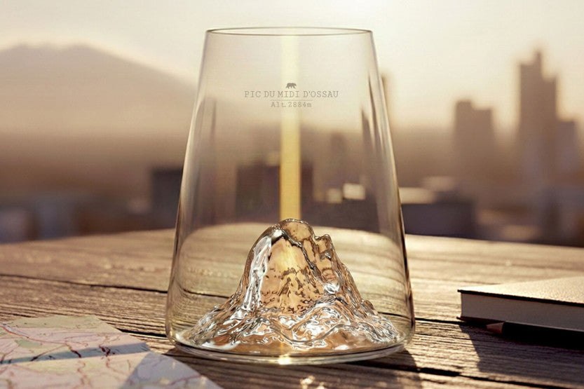 Alaskan MAKER Topographic Long Drink Glass 450ml