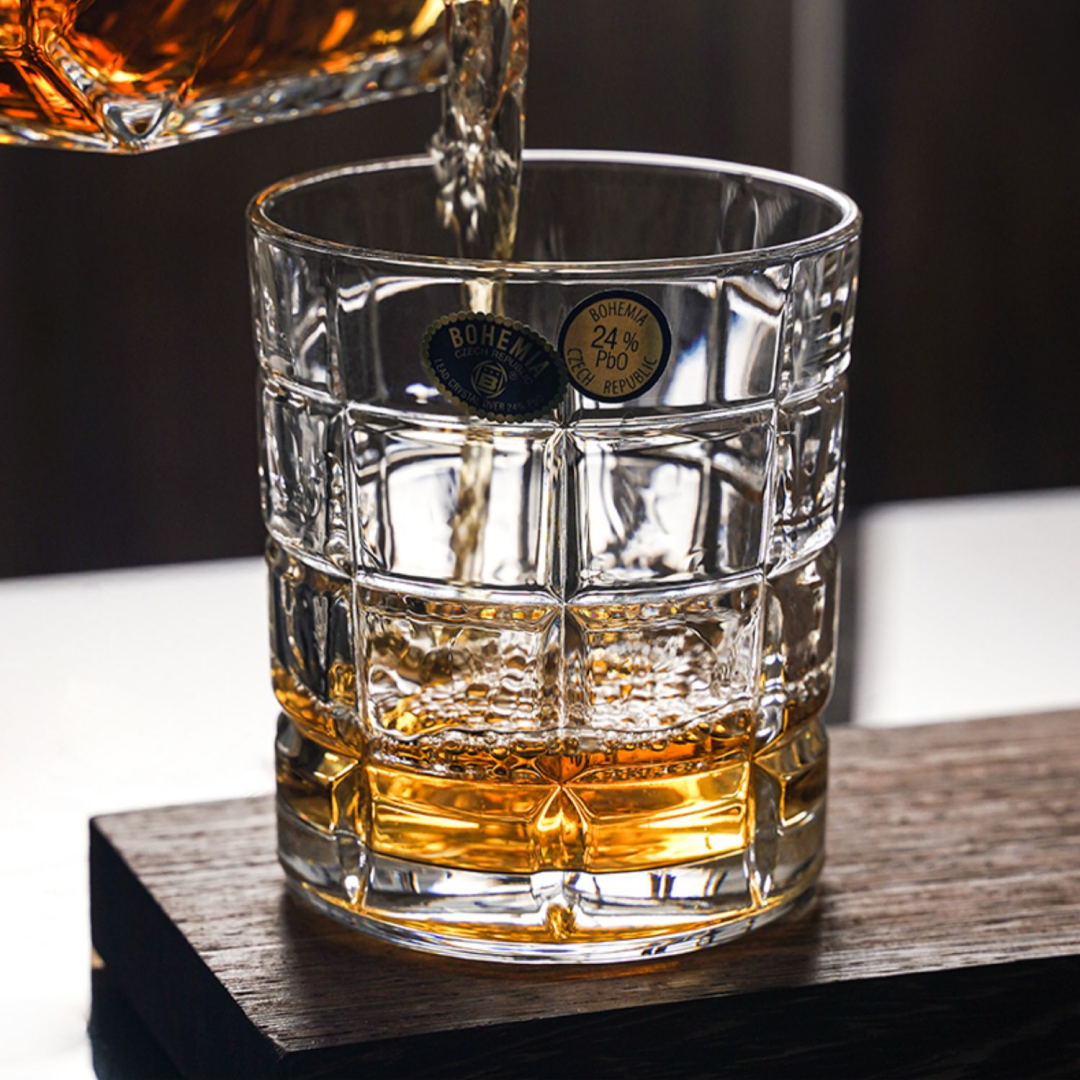 Crystal Bohemia Timesquare Whiskey Set 1+6