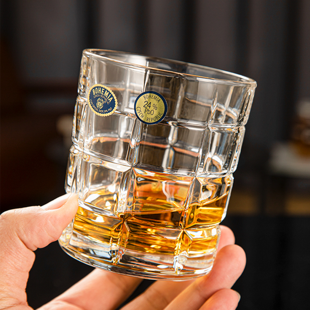 Crystal Bohemia Timesquare Whiskey Set 1+6