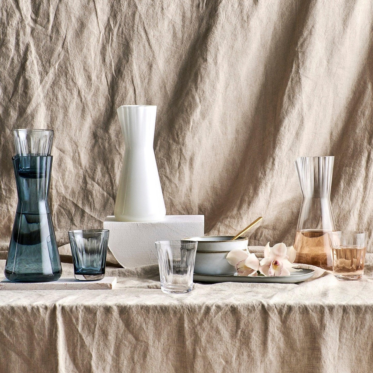 Lady Set of 2 Water Glasses