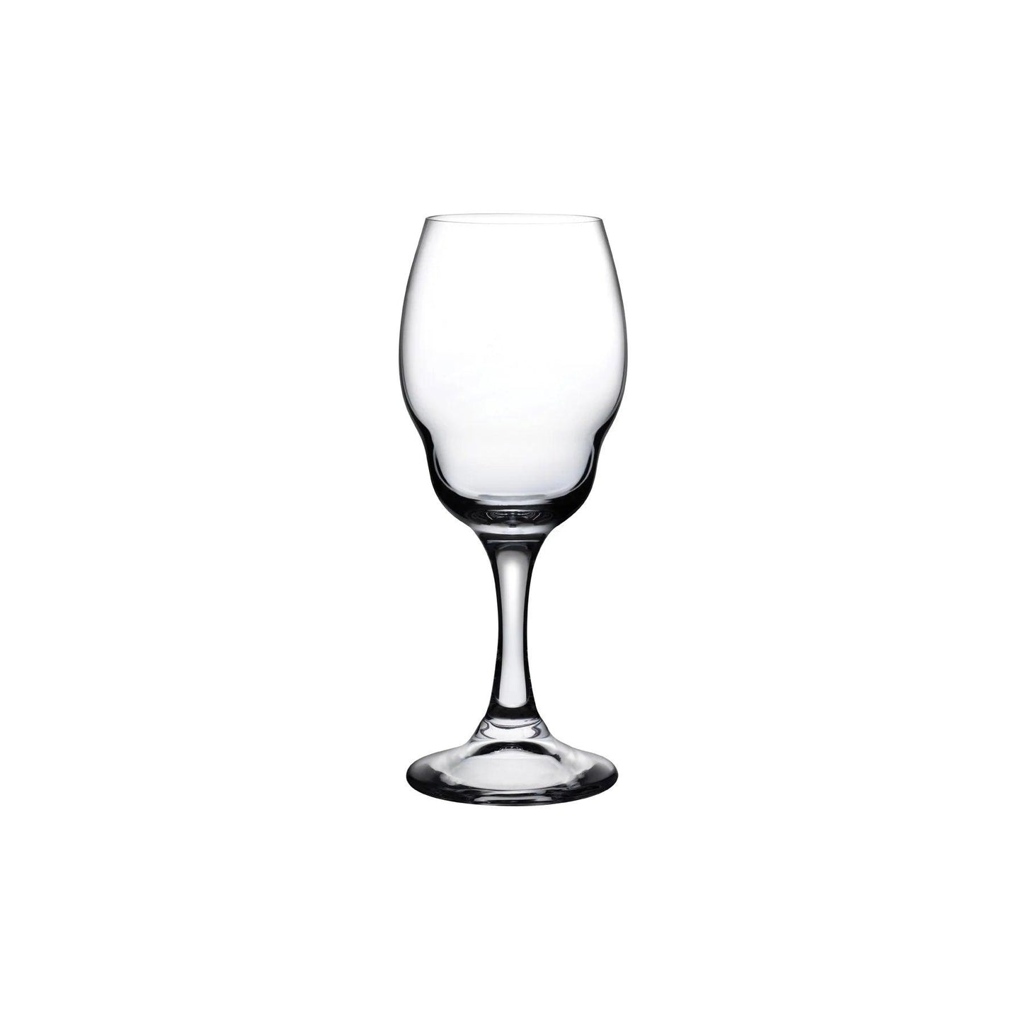 Heads Up Set of 2 White Wine Glasses