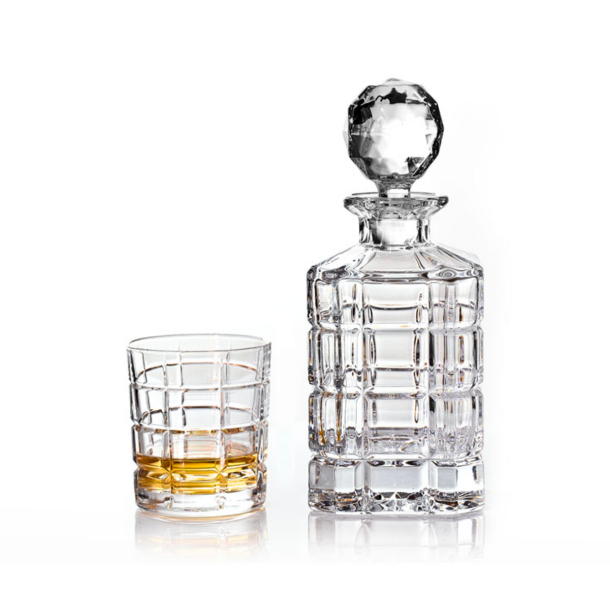 Crystal Bohemia Timesquare Whiskey Set 1+6