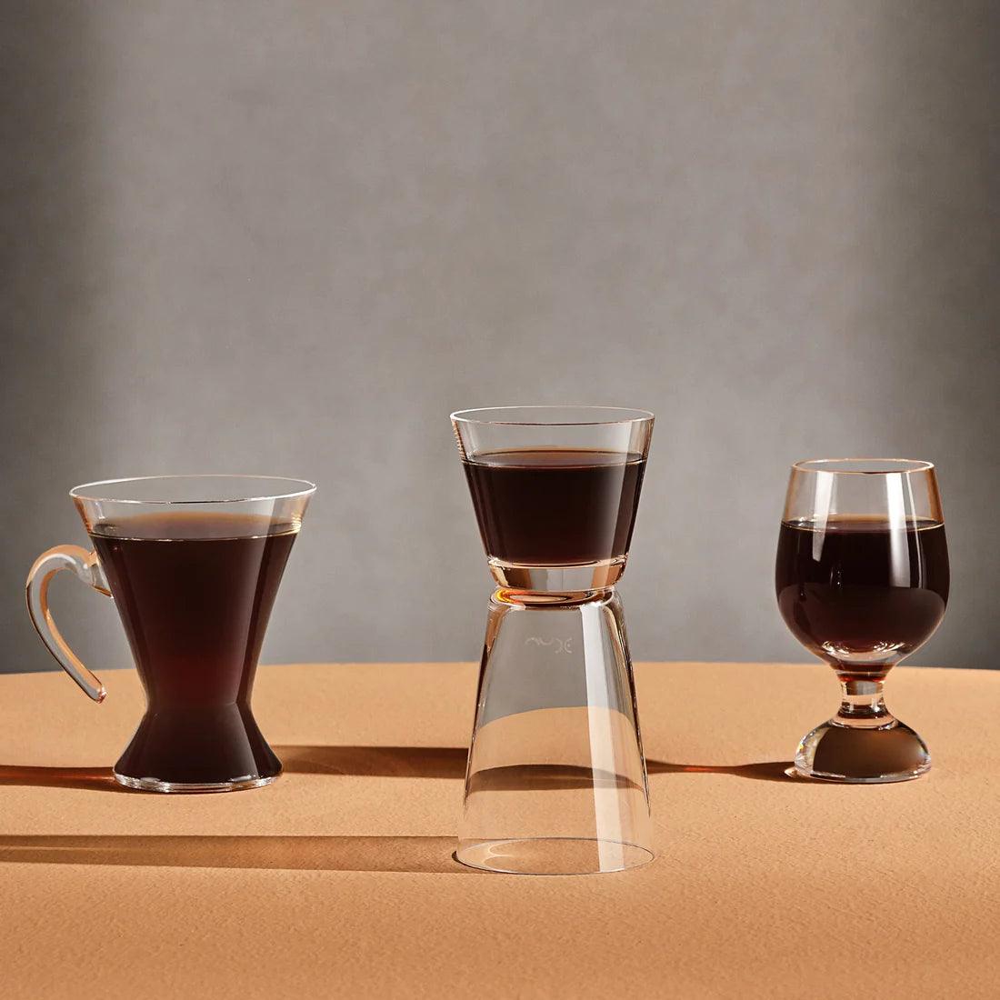 Addict Set of 2 Expresso Glasses