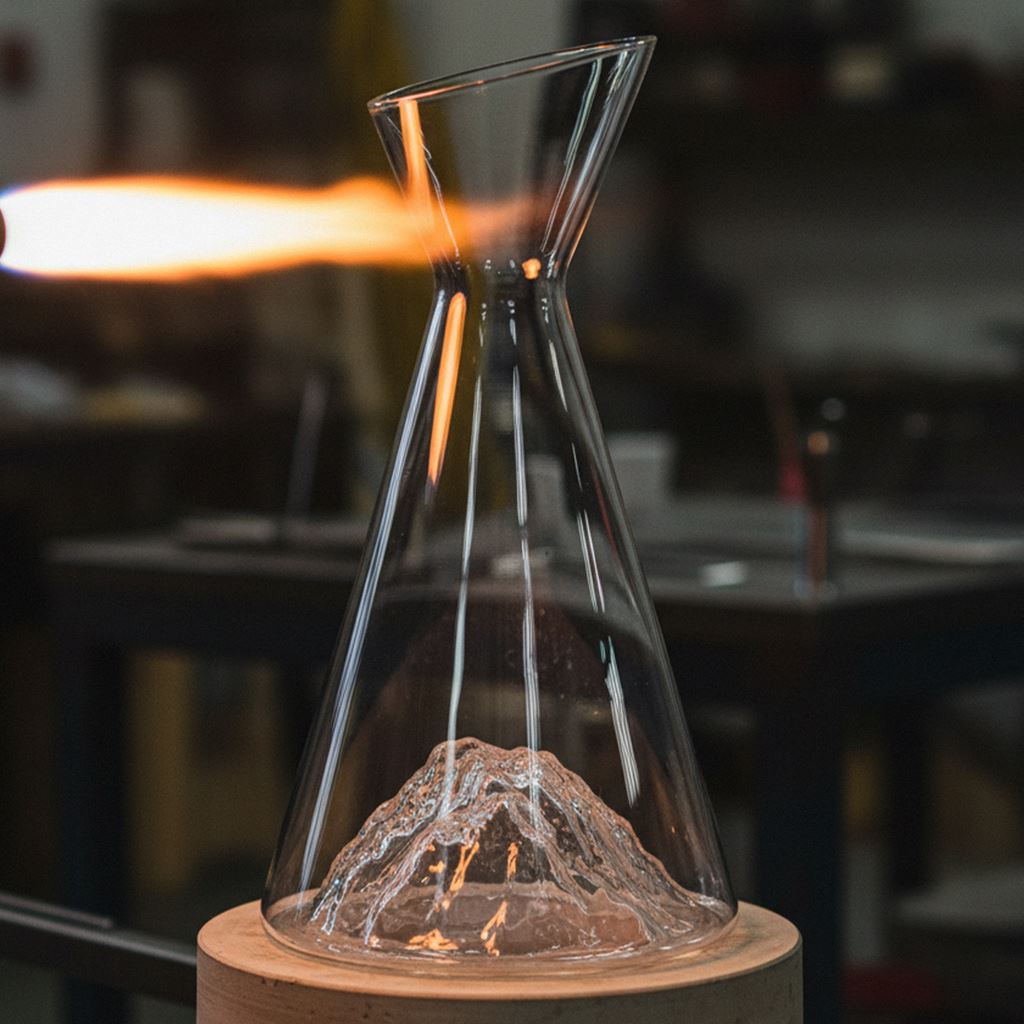 Alaskan MAKER TOPOGRAPHIC Water Pitcher Mont Blanc