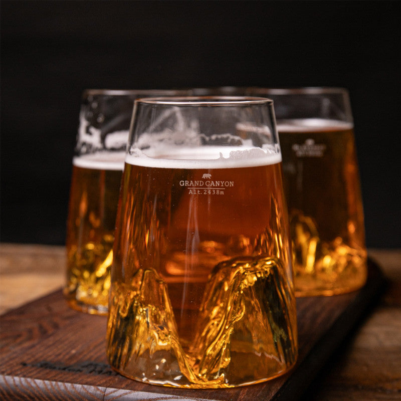 Alaskan MAKER Grand Canyon Topographic Long Drink Glass 450ml