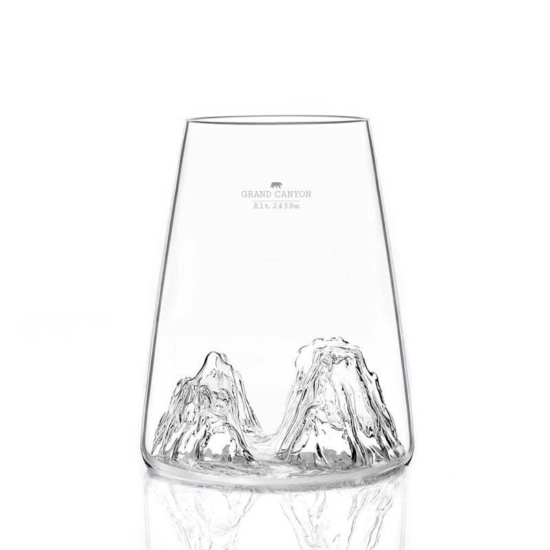 Alaskan MAKER Grand Canyon Topographic Long Drink Glass 450ml
