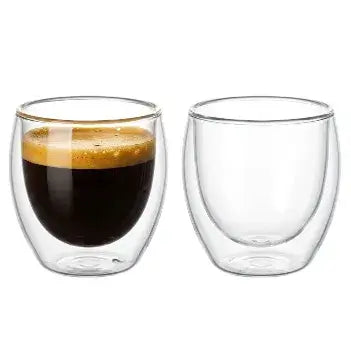 Duo Double-Wall Glass Espresso Cups