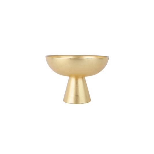 VIETRI Moon Glass Small Pedestal Bowl
