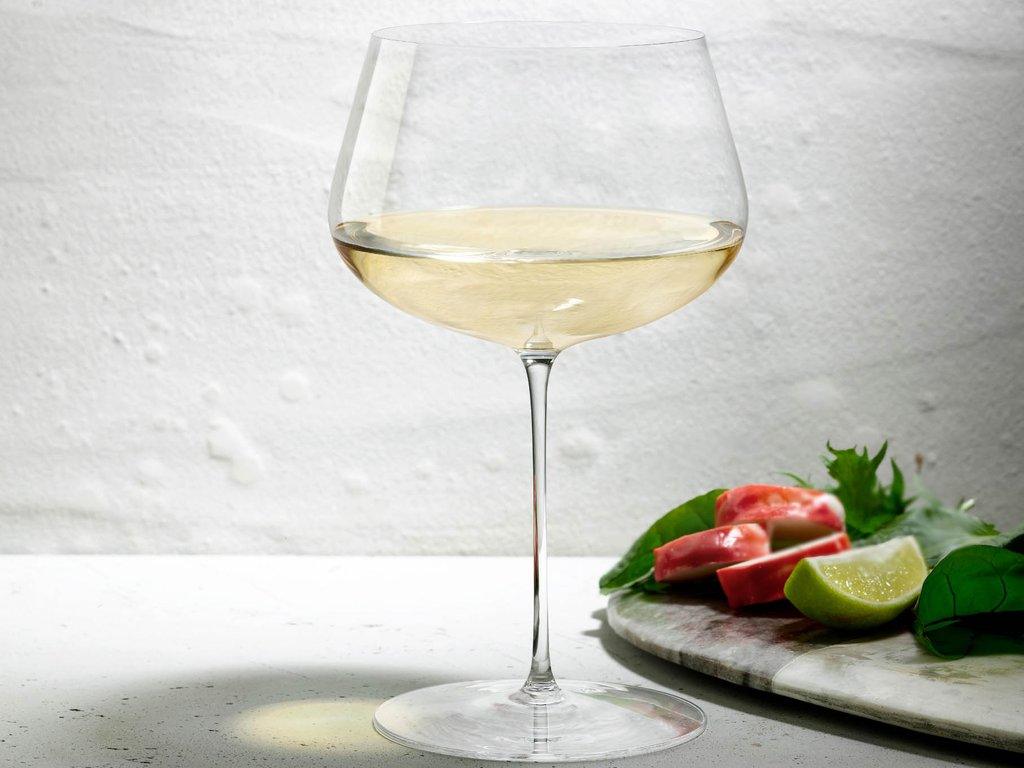 white wine glass