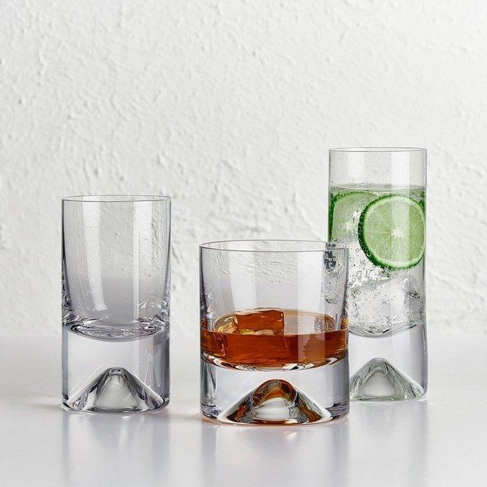 No 9 Set of 4 Whiskey Glasses