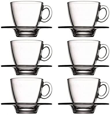 Pasabahce – Aqua Cup & Saucer