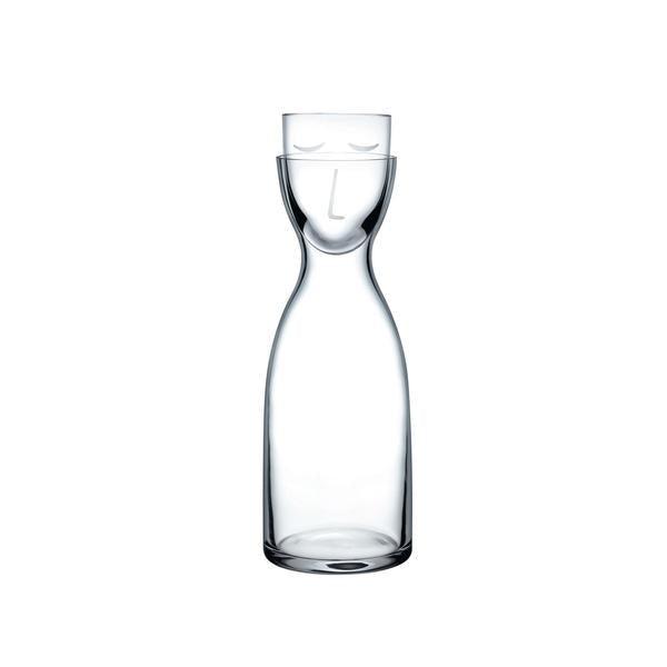 Mr. & Mrs. Night Water Set Tall - Clear