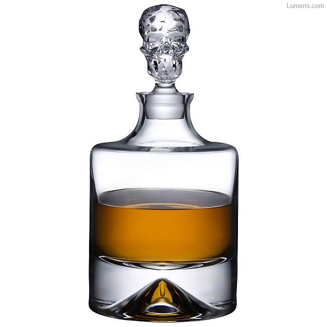 wine gift set | skull Whisky bottle