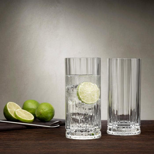 Wayne Set of 4 High Ball Glasses | big water glass