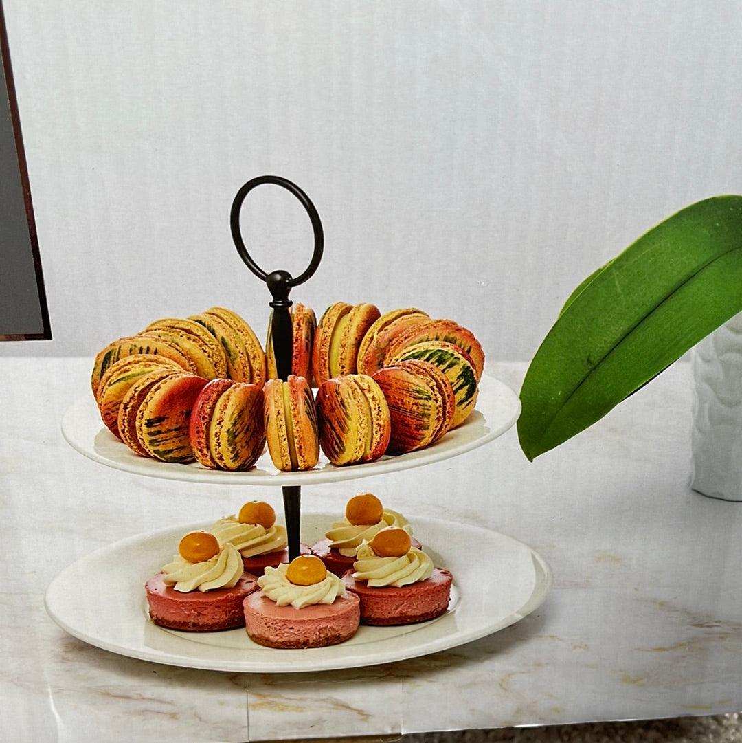 Tahari Two Tier cake stand