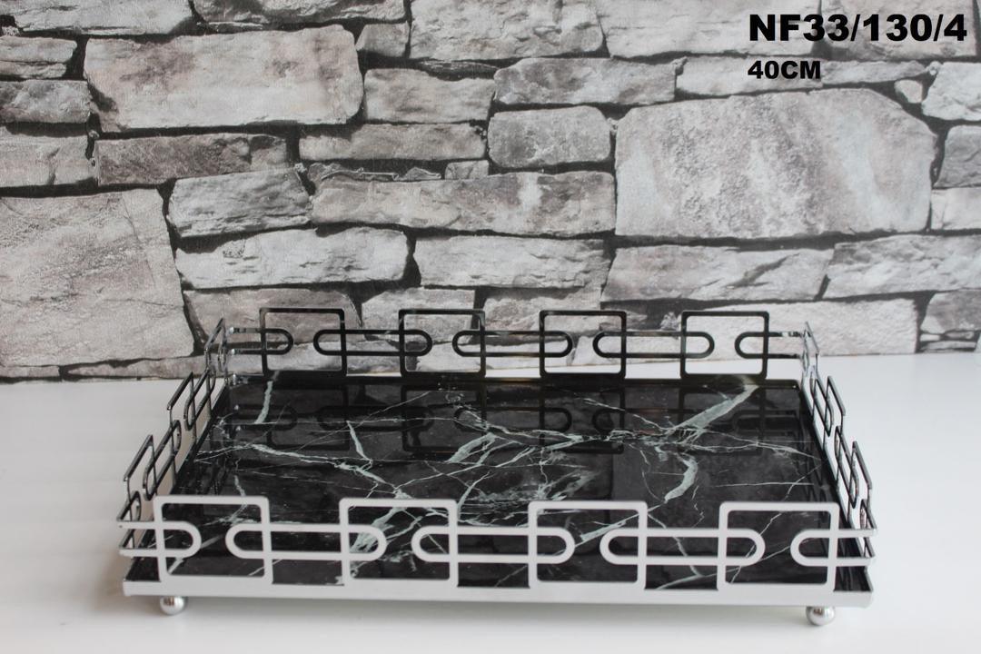 Decorative Marble Base Tray